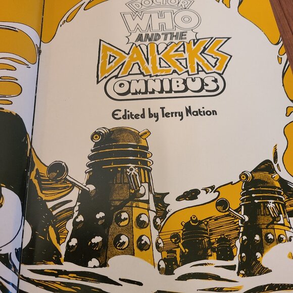 Rare Doctor Who and the Daleks Omnibus -1976 -edit Terry Nation - Picture 8 of 12